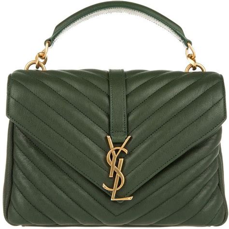 large yves saint laurent green purse|yves Saint Laurent evening bags.